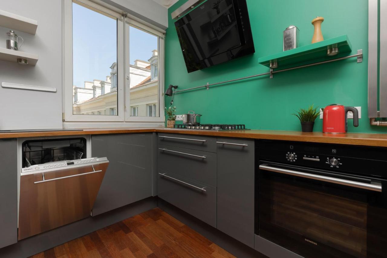 Comfy Warsaw City Centre Apartment By Noclegi Renters Exterior photo